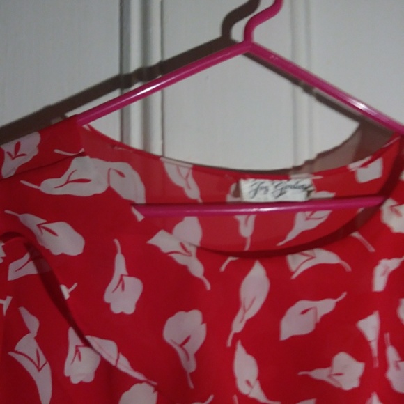 Pretty Joy Gordon red and white dress - Picture 4 of 7